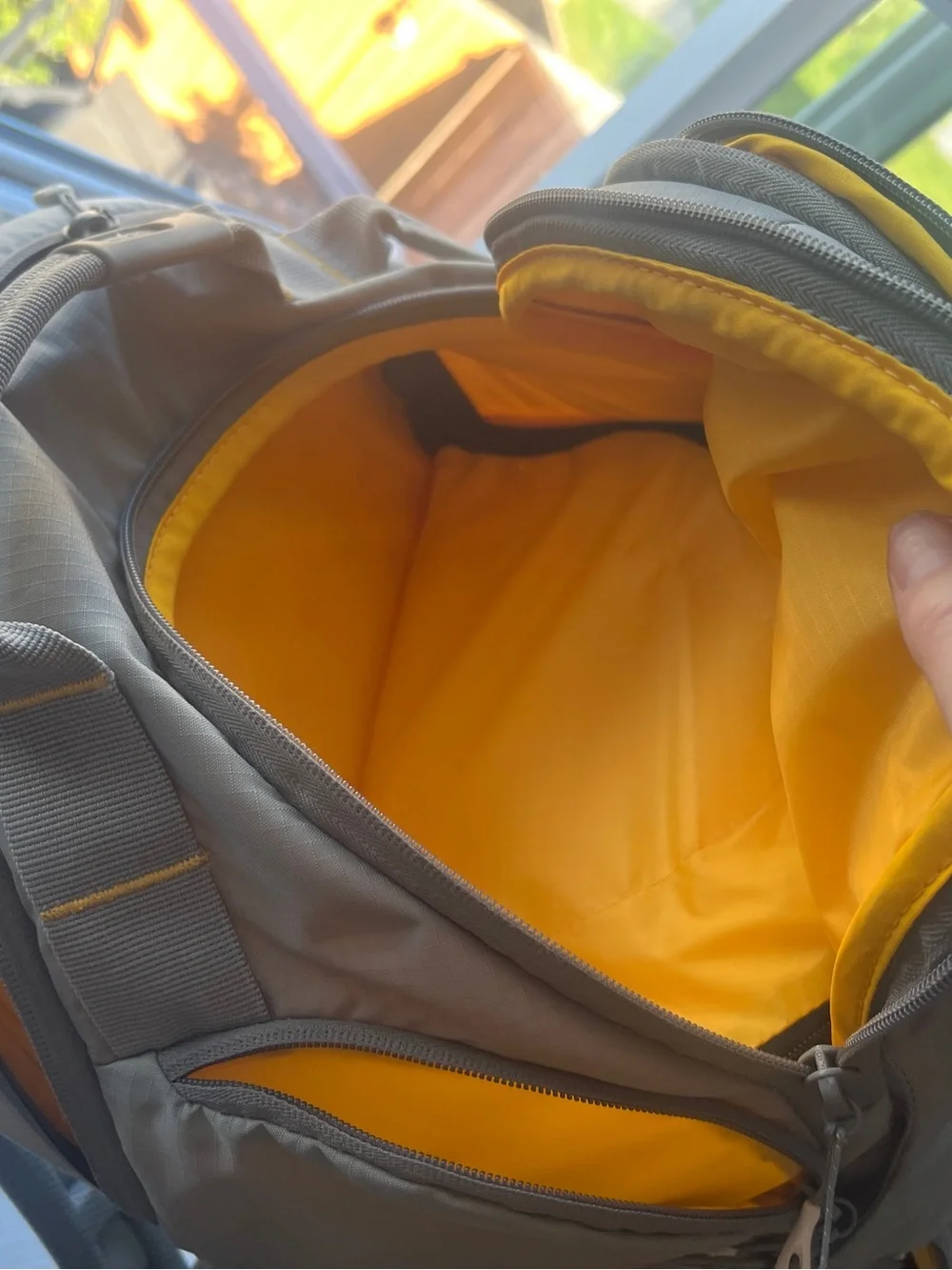 Kata Gray Camera Backpack